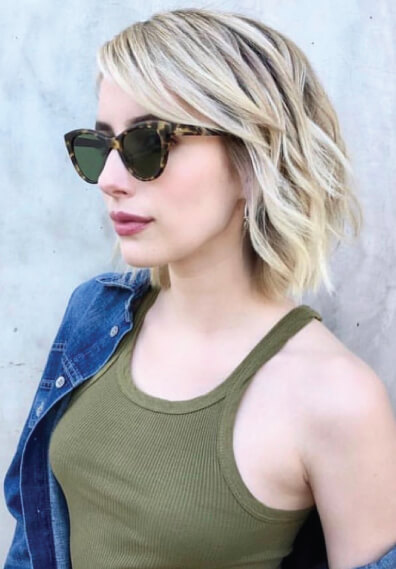 B18nsu6TDyNbsGD72oUE_3_20181012_Nine_Zero_One_Fall_Emma Emma Roberts Blonde hair color and cut