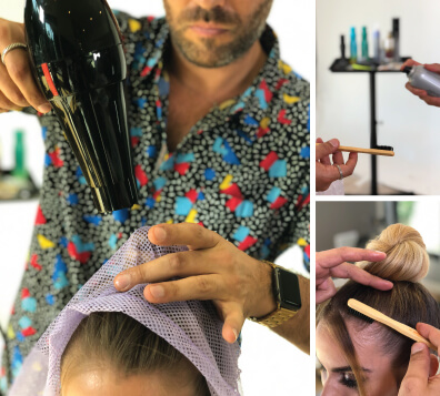 Half_Do_Tame Richard Mannah Styling Models Bun