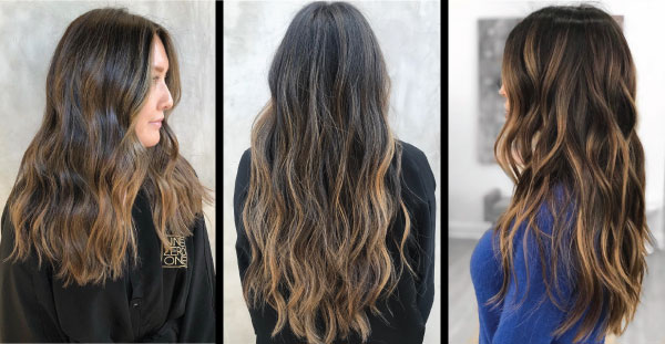 Holiday_89 Brunette hair color after
