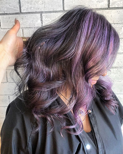 LarisaJanuaryAfter Purple hair color after