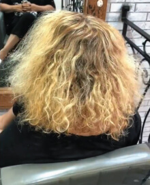 LarisaLove-grey-challenge_TheChallenge Larisa Love grey hair challenge client before