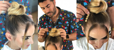RichardHoliday_6 Richard Mannah Styling Models Bun