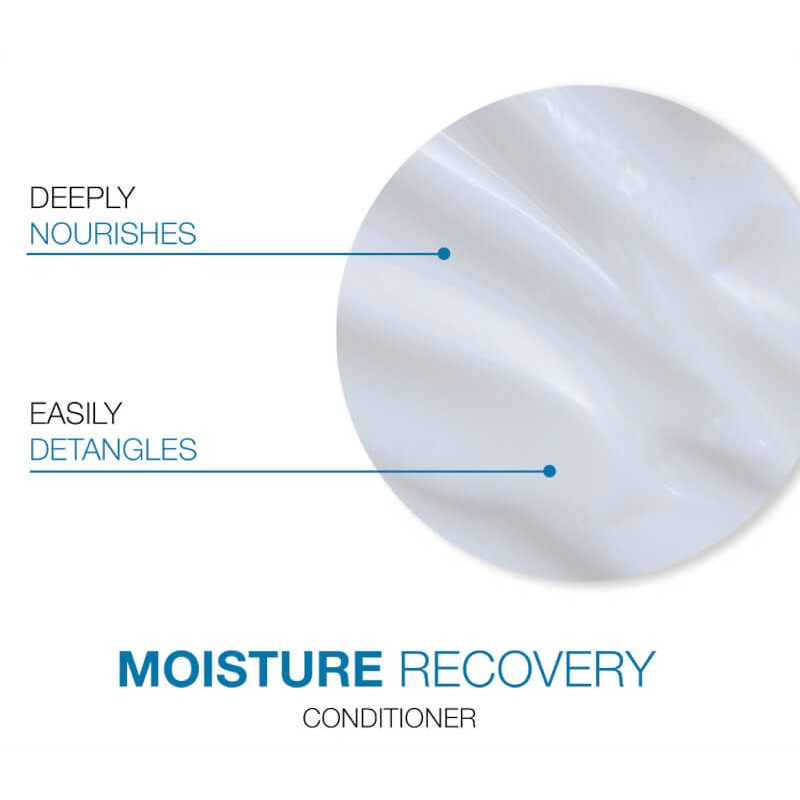 moisture recovery conditioner: deeply nourishes and easily detangles