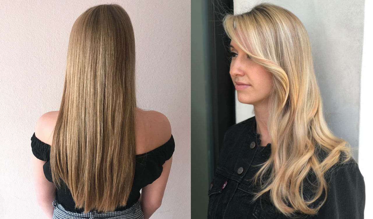 Blonde Diffusion meets undermelt blonde diffusion technique before and after
