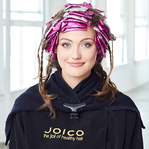 Glowlights hair color technique step 20