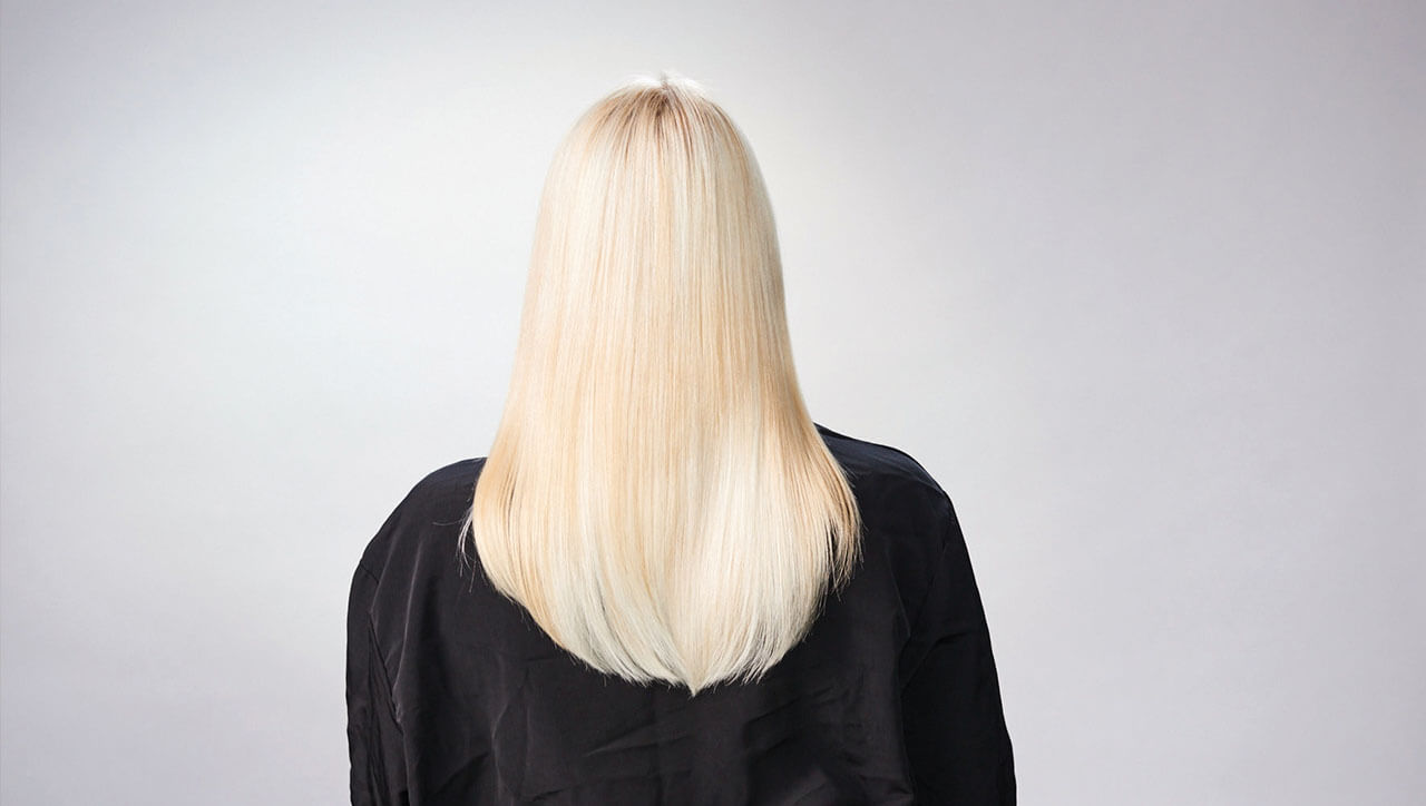 Color Intensity hair color model before