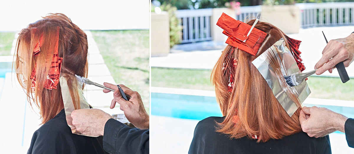 Ribbon-Lights-Technique-Step8 Ribbon-Lights hair color technique step 8