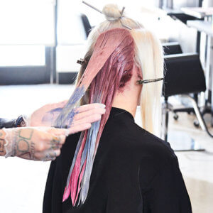 Color Intensity Rose all day technique step 10