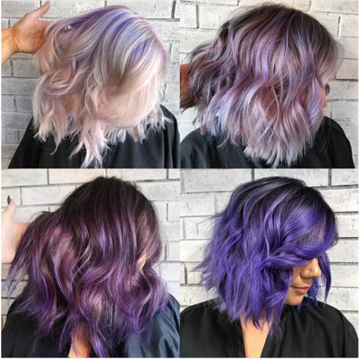 Four Ways To Wear Purple Hair Joico