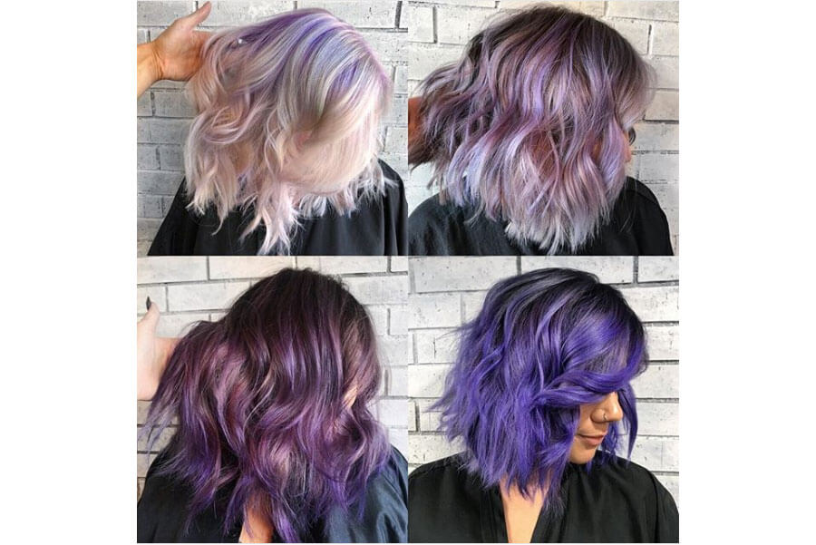 Four Ways to Wear Purple Hair – Joico