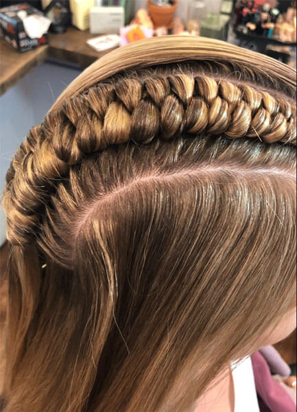 richcard-mannah-braids braided hair up-close