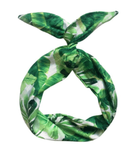 Screen Shot 2019-06-10 at 2.44.11 PM Leaf print hair scarf