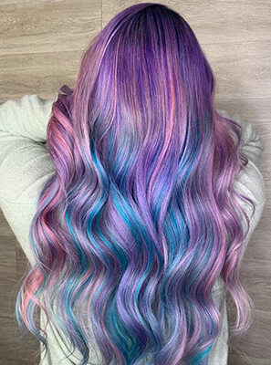 joico-guest-artist-blog3 Purple/ Violet hair after being colored