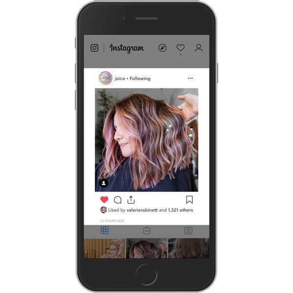 Nine-Zero-One-Salon-Monthly-Feature5 Iphone showing image of hair color