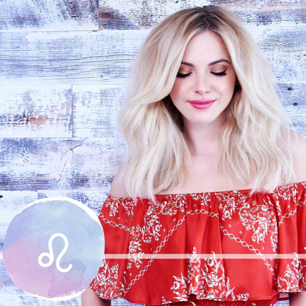 leo-horoscope-model Blonde Hair Model