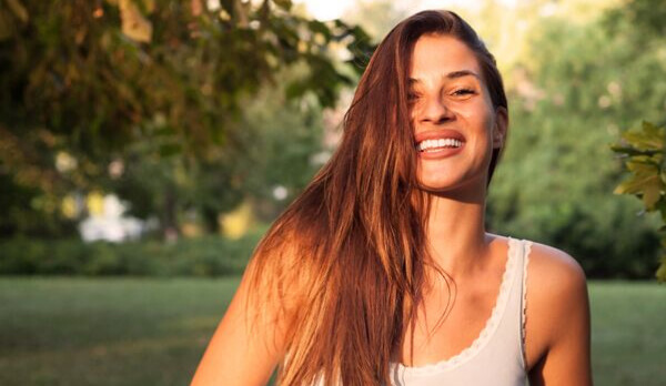 happy-at-every-age6 Girl smiling while outside