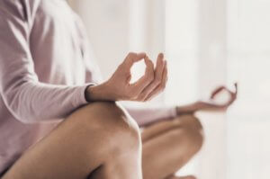 hide-grey-hair2 Women meditating