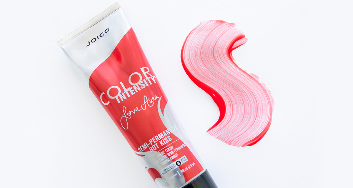 Joico Color Intensity Love Aura product tube with color swatch