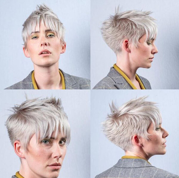 muse-gill-berry1 Women showing short blonde pixie haircut