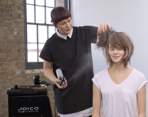 muse-gill-berry5 Hairdreser Gill Berry styling clients hair