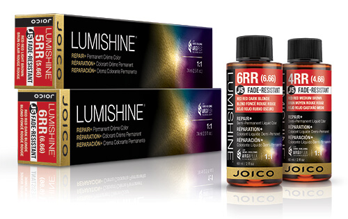 Hair dye bottles