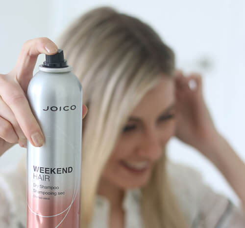 weekend-hair-olivia Hairstylist Olvia Smalley using Joico Weekend Hair
