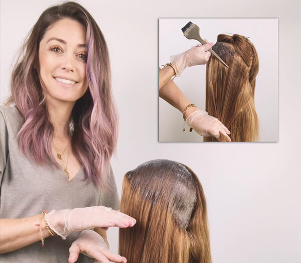 jill-buck-root-shadow Stylist Jill Buck Coloring Clients hair