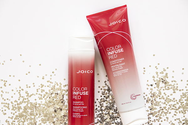 color-infuse-red-family color infuse red shampoo and conditioner hair products