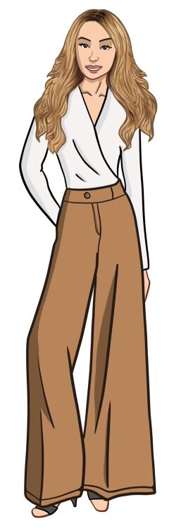 LastMinuteLisa Blond Cartoon Business woman Last Minute Lisa