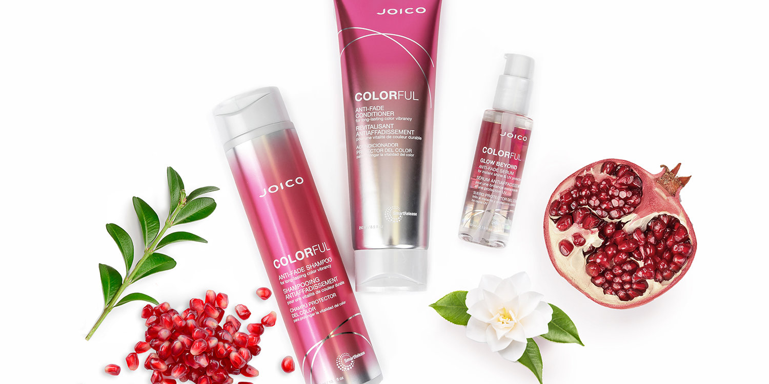 colorful-family Joico Colorful Shampoo, Conditioner, and Serum
