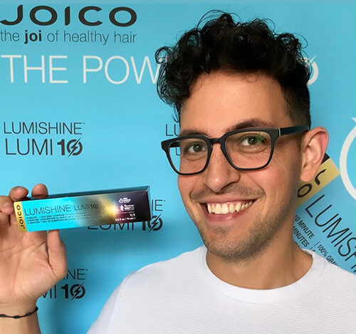 BSG_Joico_ArtistsCoverPhoto_Ricardo Santiago 2 Lumi10(1) stylist with lumishine lumi10