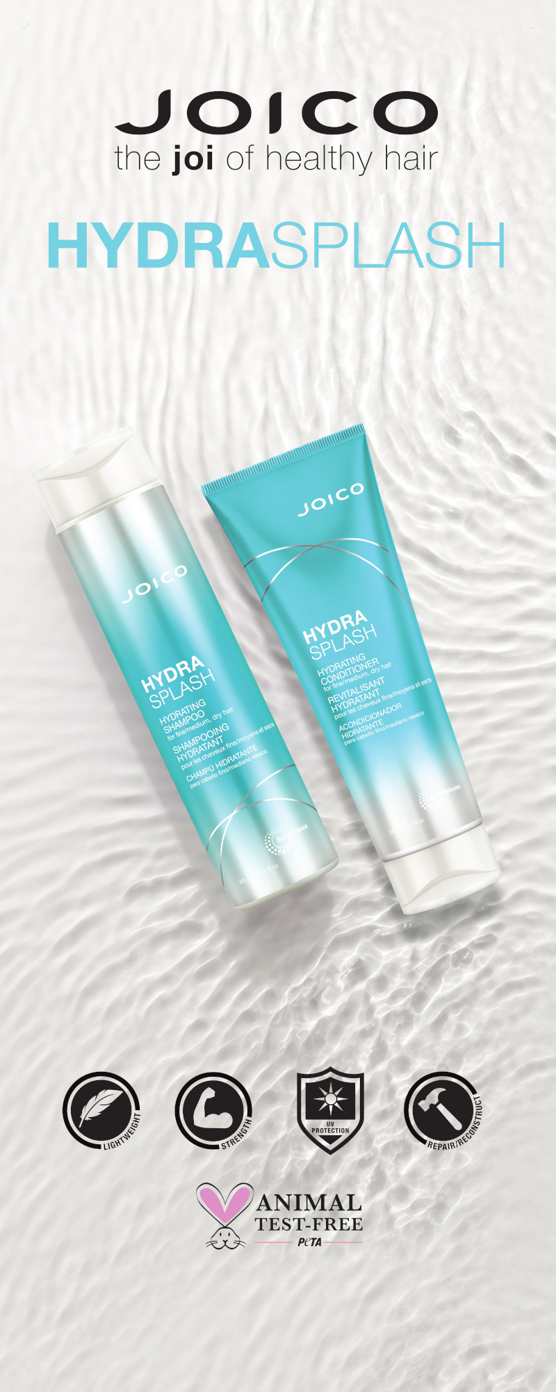 hydrasplash shampoo and conditioner
