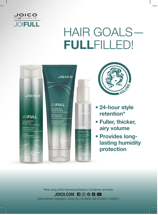 joifull shampoo, conditioner, and styler