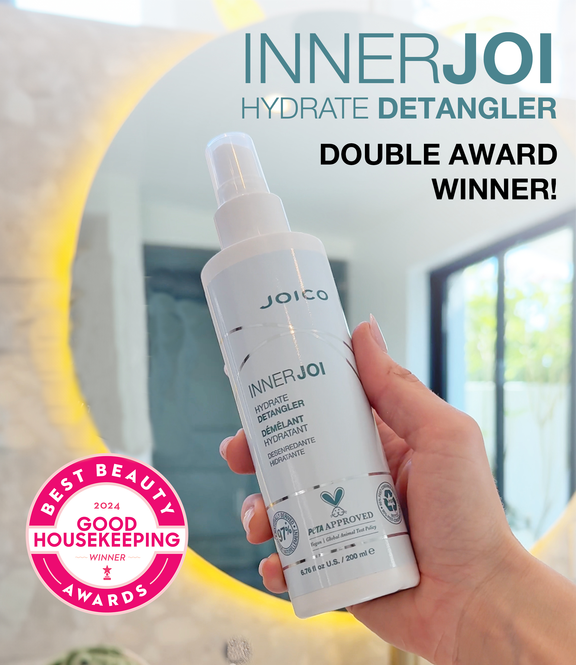 innerjoi detangler with award