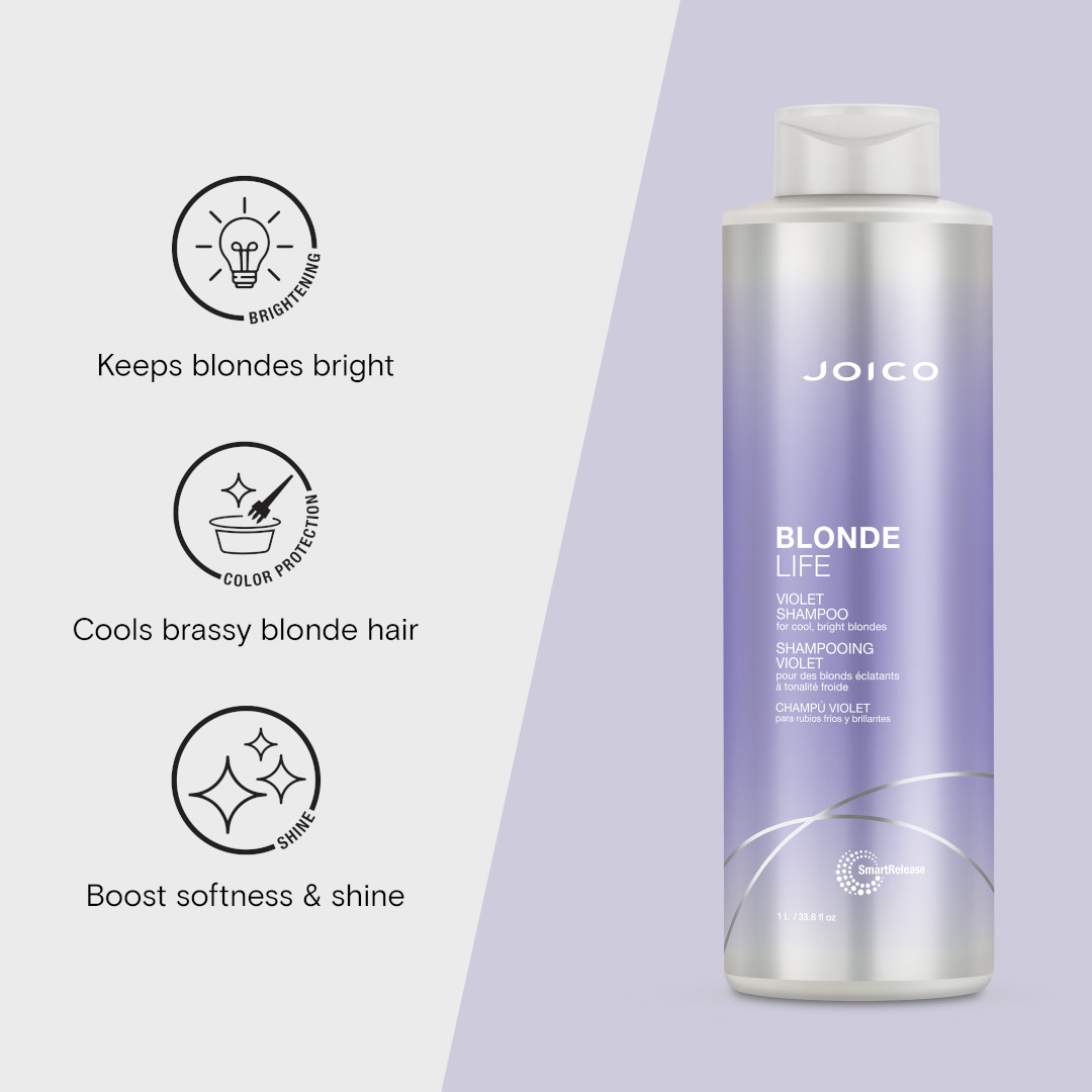 blonde life violet shampoo 1 liter