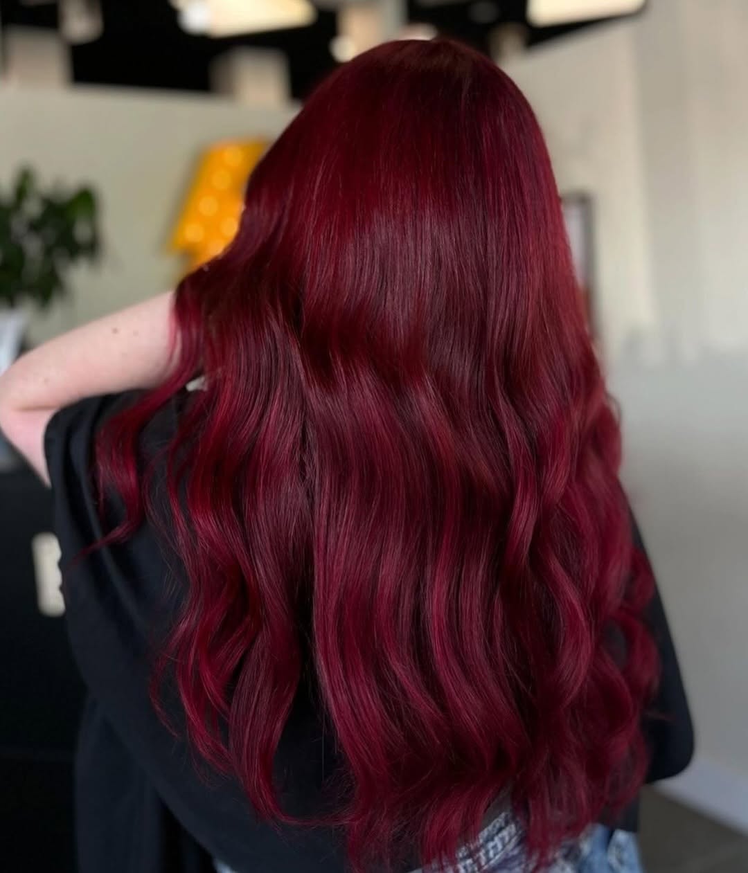 red hair model