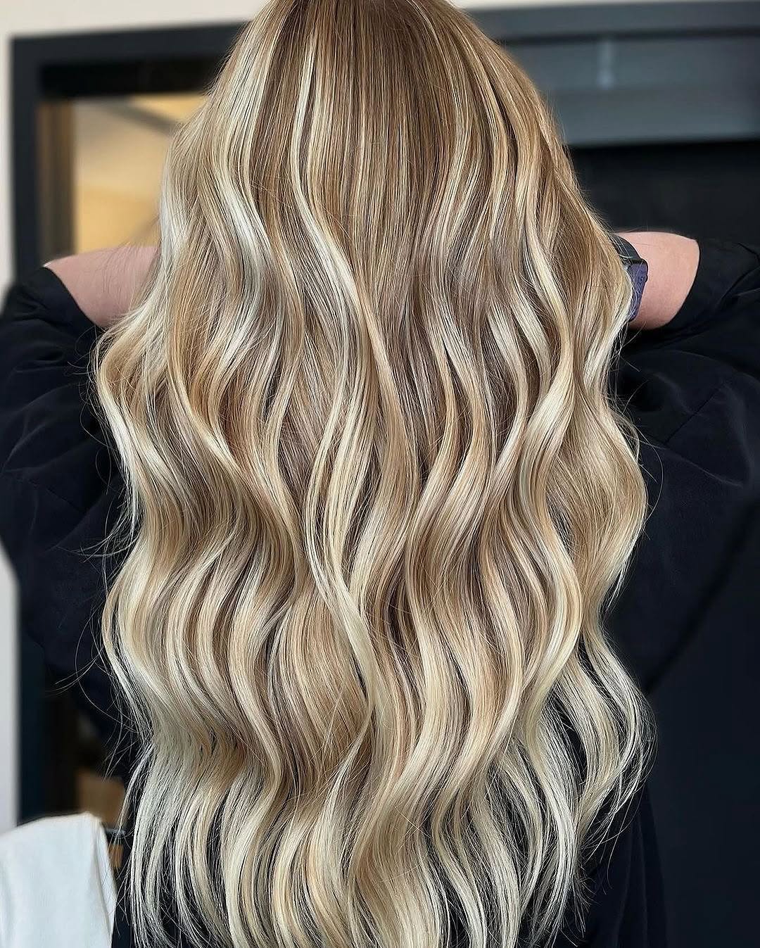blonde hair model
