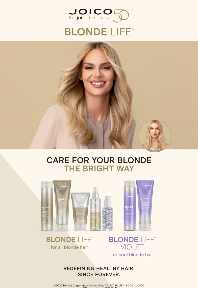 blonde life model and products