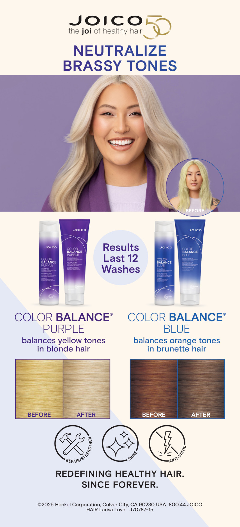 color balance model and products