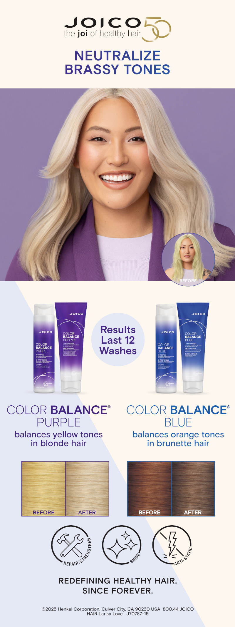 color balance model and products