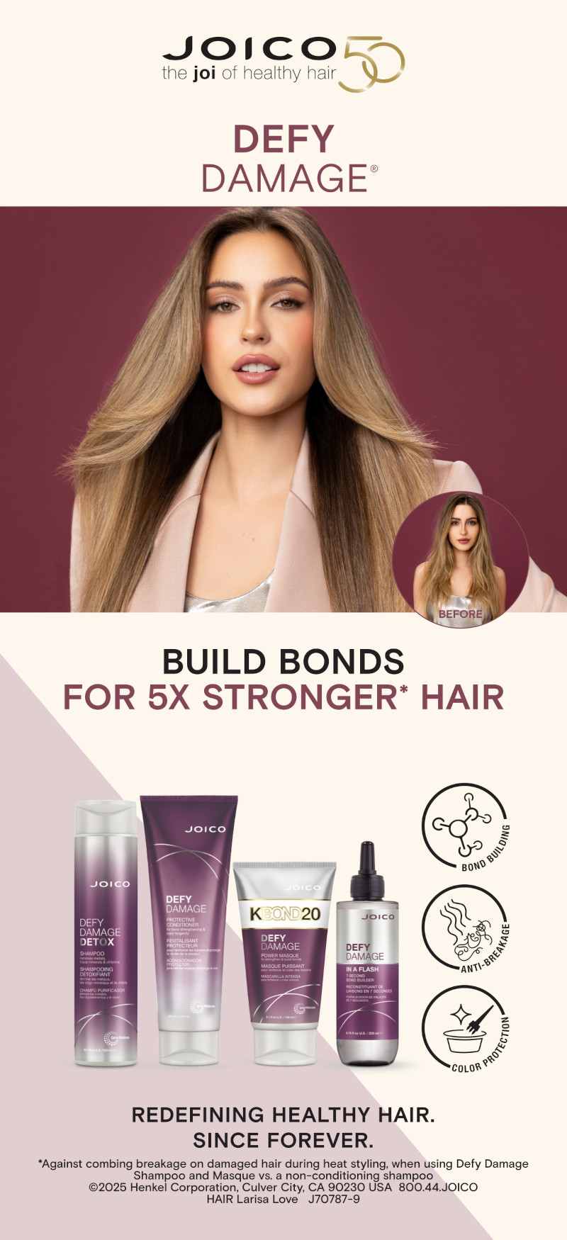 defy damage model and products