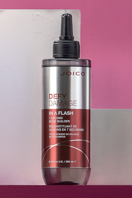 defy damage in a flash bottle hair product