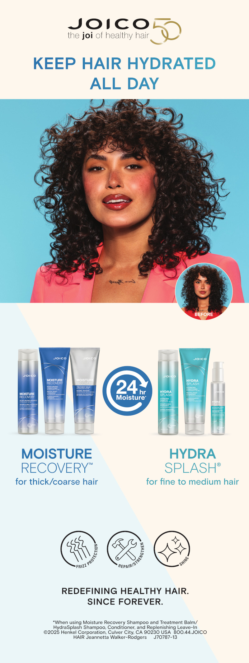 model with products