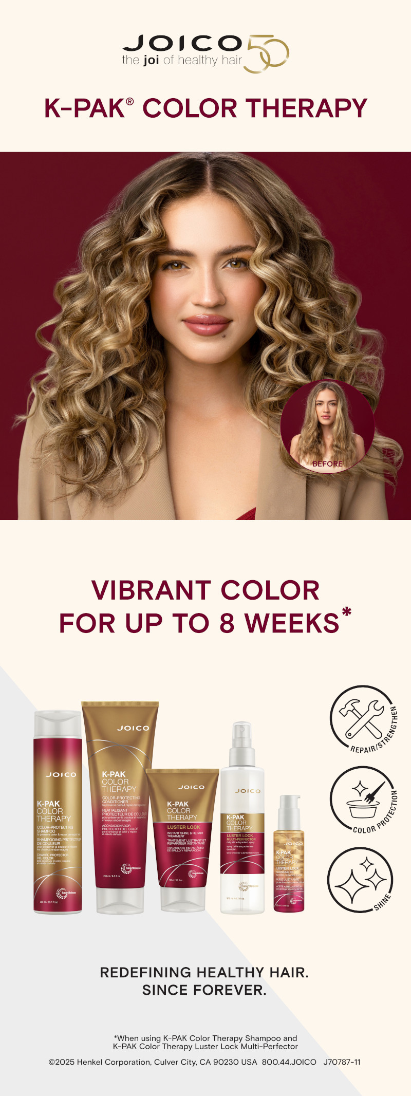 kpak color therapy model and products