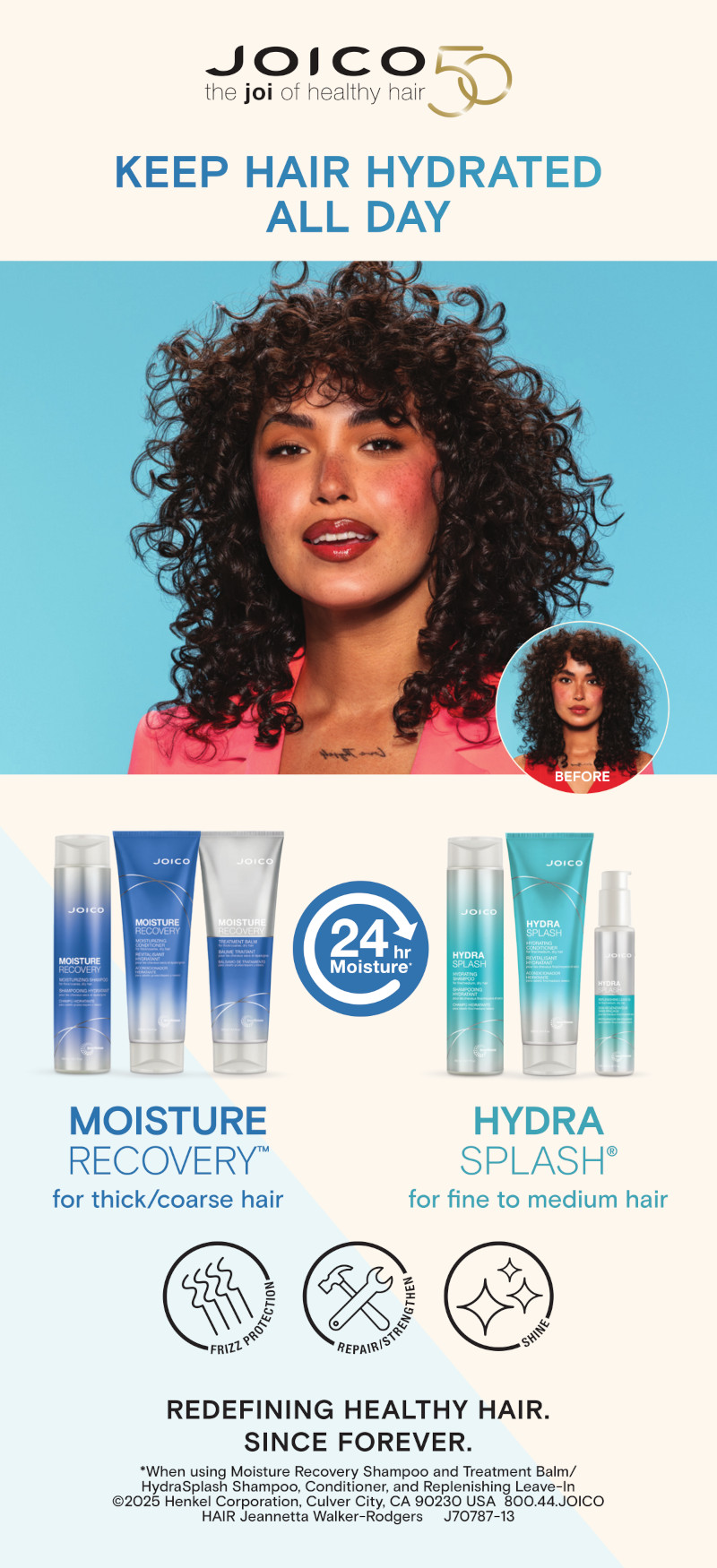 moisture recovery model with products