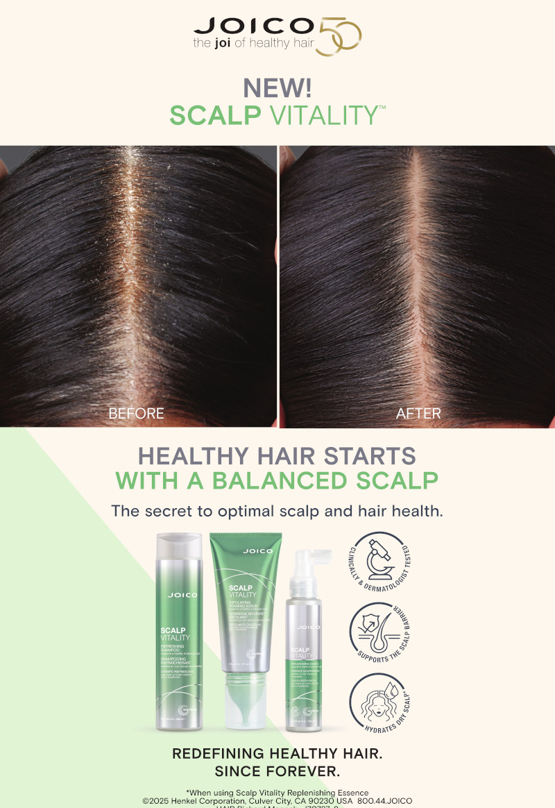 scalp vitality before and after and products