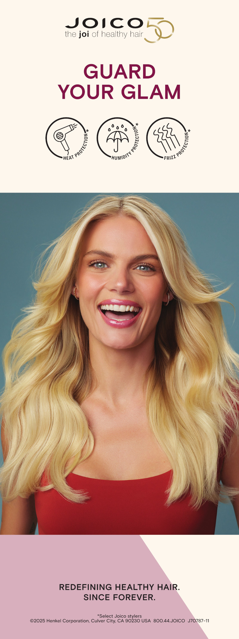 blonde model for stylers
