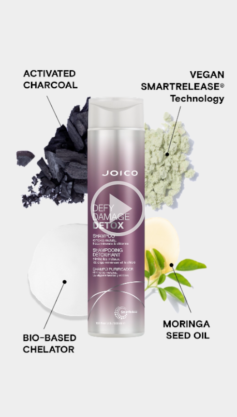 defy damage detox shampoo with ingredients video