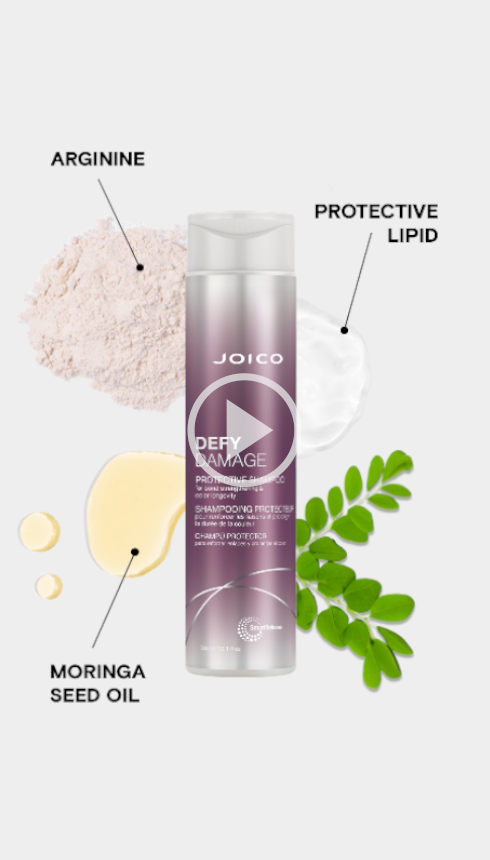 defy damage shampoo with ingredients video