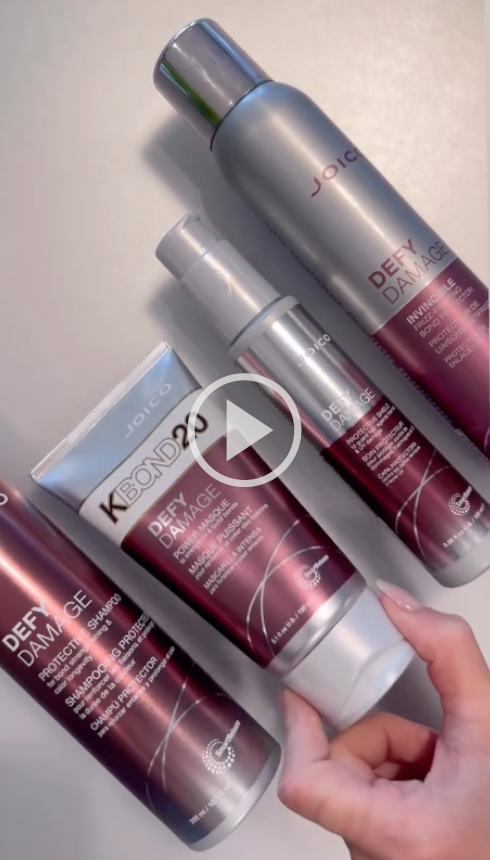 defy damage kbond20 hair product video